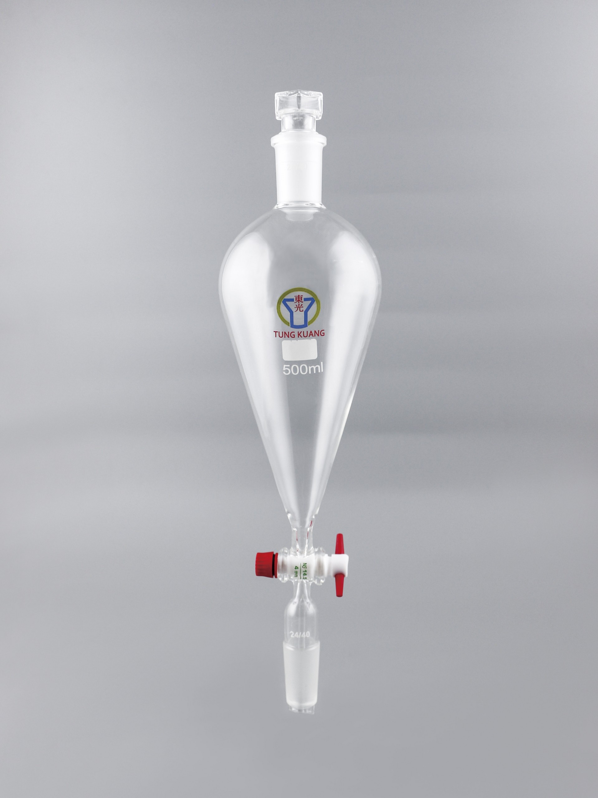 磨砂分液漏斗(長型)